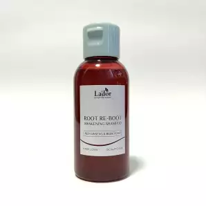 Фото Шампунь для росту волосся La’dor ROOT RE-BOOT AWAKENING SHAMPOO (Red Ginseng & Beer Yeast) 50 ml
