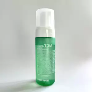 Фото Пінка-мус для вмивання з чайним деревом та центелою Medi-Peel Dutch Tea Bubble Cleanser 160 ml