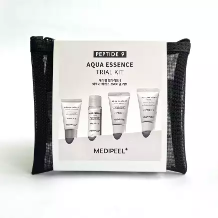 Фото Набір мініатюр для обличчя з комплексом пептидів Medi-Peel Peptide 9 Aqua Essence Trial Kit
