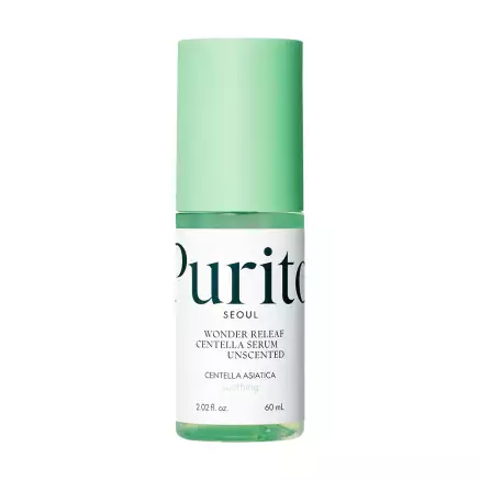 Фото Заспокійлива сироватка з центеллою без ефірних олій Purito Seoul Wonder Releaf Centella Serum Unscented 60 ml