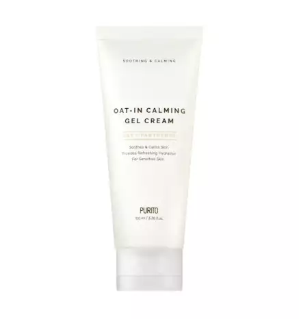Фото Заспокійливий крем-гель з водою насіння вівса Purito Seoul Oat-in Calming Gel Cream 100 ml