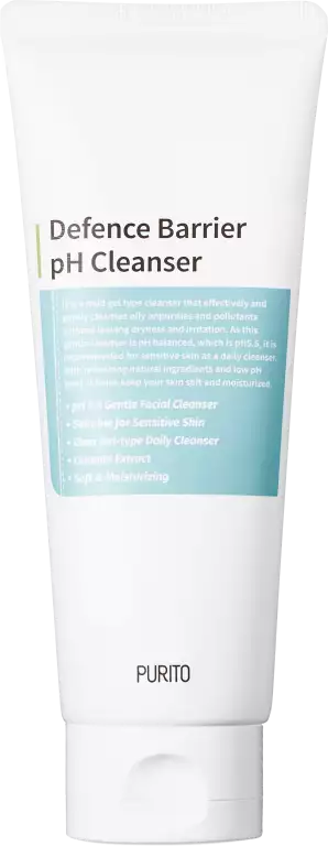 Фото Слабокислотний гель для очищення шкіри Purito Seoul Defence Barrier Ph Cleanser 150 ml