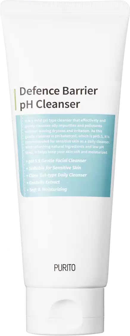 Фото Слабокислотний гель для очищення шкіри Purito Seoul Defence Barrier Ph Cleanser 150 ml