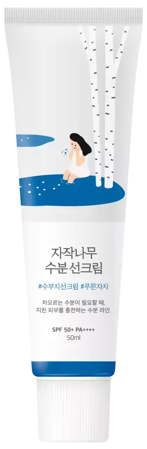 Фото Сонцезахисний крем з березовим соком ROUND LAB Birch Juice Moisturizing Sunscreen 50 ml