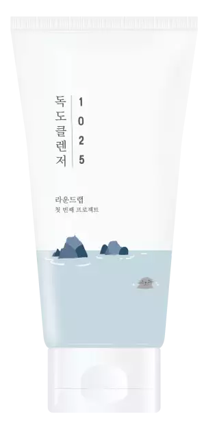 Фото М`яка пінка для очищення шкіри ROUND LAB 1025 Dokdo Cleanser 150 ml