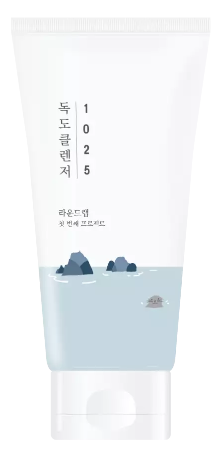 Фото М`яка пінка для очищення шкіри ROUND LAB 1025 Dokdo Cleanser 150 ml