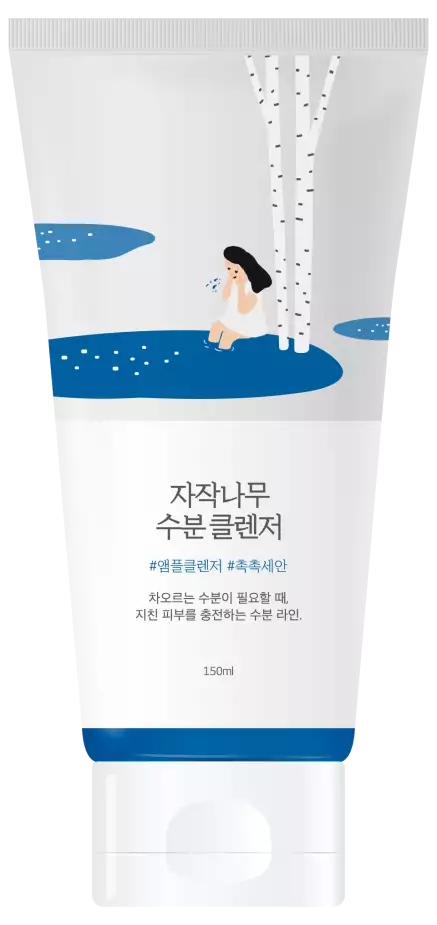 Фото Гель для очищення шкіри з березовим соком ROUND LAB Birch Juice Moisturizing Cleanser 150 ml