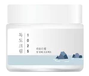 Фото Зволожуючий крем з морською водою для сухого типу шкіри ROUND LAB 1025 Dokdo Cream 80 ml