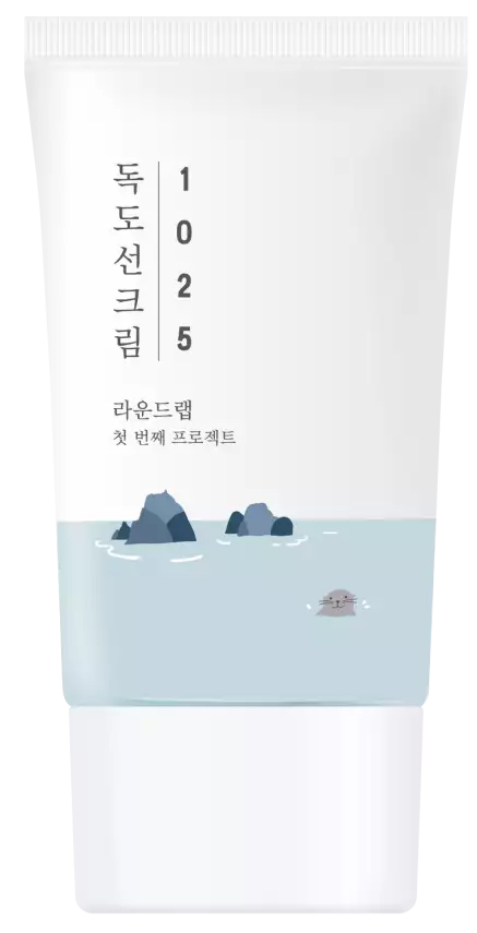 Фото Сонцезахисний крем з морською водою ROUND LAB 1025 Dokdo Sunscreen 50 ml