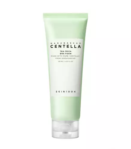 Фото Пінка для вмивання із саліциловою кислотою і центеллою SKIN1004 Madagascar Centella Tea-Trica BHA Foam 125 ml