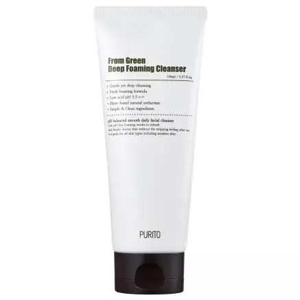 Фото Пінка для глибокого очищення шкіри Purito Seoul From Green Deep Foaming Cleanser 150 ml