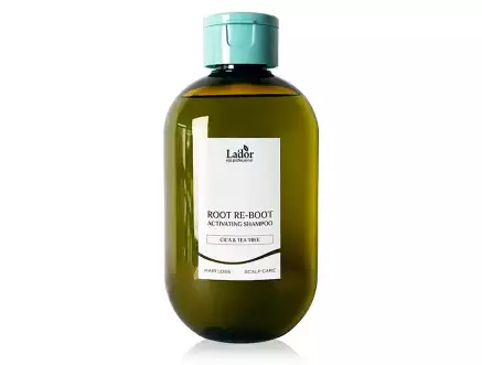 Фото Активуючий шампунь для жирної шкіри голови La’dor ROOT RE-BOOT ACTIVATING SHAMPOO (CICA & TEA TREE) 300 ml