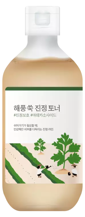 Фото Заспокійливий тонер з морським полином ROUND LAB Mugwort Calming Toner 300 ml
