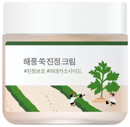 Фото Заспокійливий крем з морським полином ROUND LAB Mugwort Calming Cream 80 ml