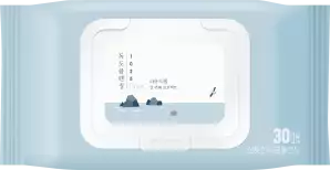 Фото Очищающие салфетки с морской водой ROUND LAB 1025 Dokdo Cleansing Tissue 30 sheets