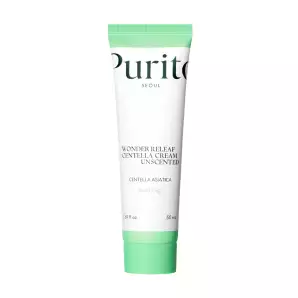 Фото Крем для чутливої шкіри з центеллою без ефірних олій Purito Seoul Wonder Releaf Centella Cream Unscented 50 ml