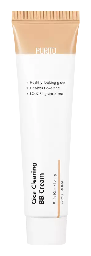 Фото BB-крем з центеллою Purito Seoul Cica Clearing BB Cream #15 Rose Ivory 30 ml