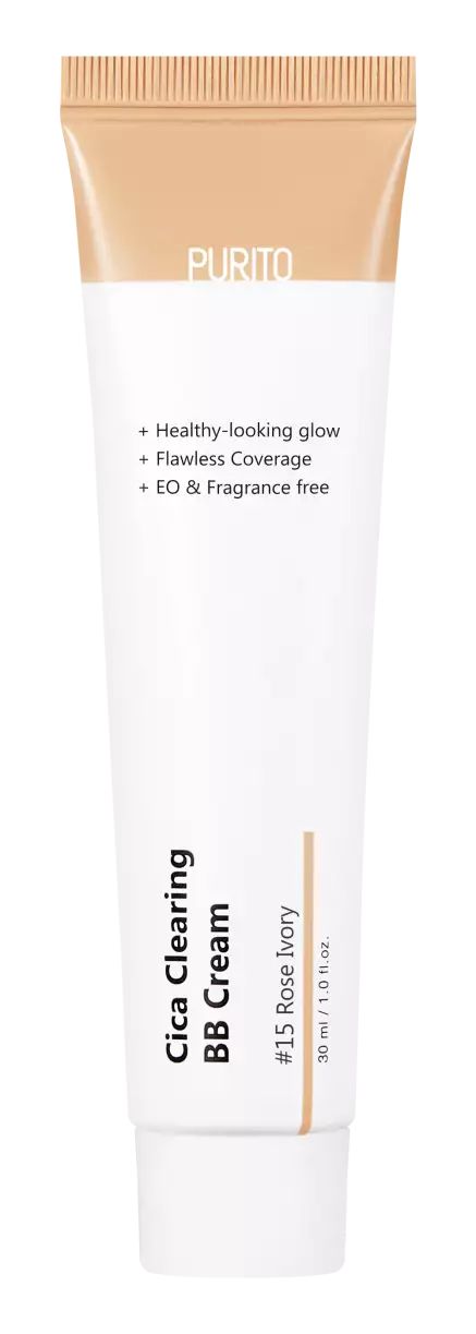 Фото BB-крем з центеллою Purito Seoul Cica Clearing BB Cream #15 Rose Ivory 30 ml