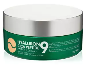 Фото Гідрогелеві патчі заспокійливі з пептидами Medi-Peel Hyaluron Cica Peptide 9 Ampoule Eye Patch 60 шт