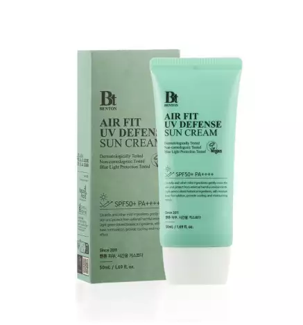 Фото Солнцезащитный крем с Центеллой Benton Air Fit UV defense Sun Cream SPF50+/PA++++ 50 ml