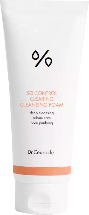 Фото Себорегулююча очищаюча пінка “5-альфа контроль” Dr.Ceuracle 5α Control Clearing Cleansing Foam 200 ml