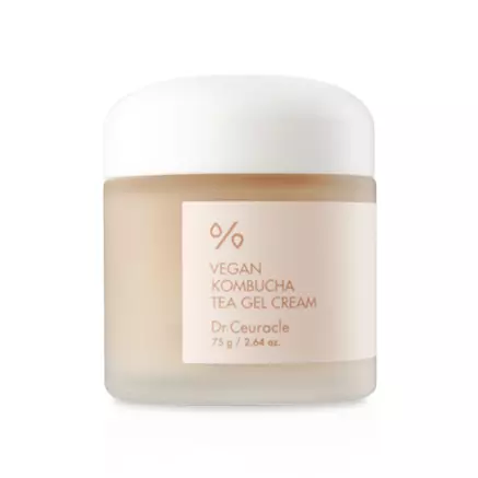 Фото Веганський крем-гель з екстрактом комбучі Dr.Ceuracle Vegan Kombucha Tea Gel Cream 75 ml