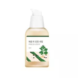 Фото Заспокійлива сироватка з морським полином ROUND LAB Mugwort Calming Serum 50 ml