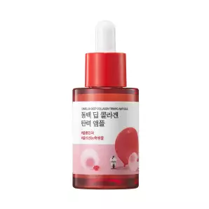 Фото Концентрована сироватка з колагеном ROUND LAB Camellia Deep Collagen Firming Ampoule 30 ml