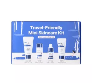 Фото Набор миниверсий средств с березовым соком ROUND LAB Birch Juice Trial Kit